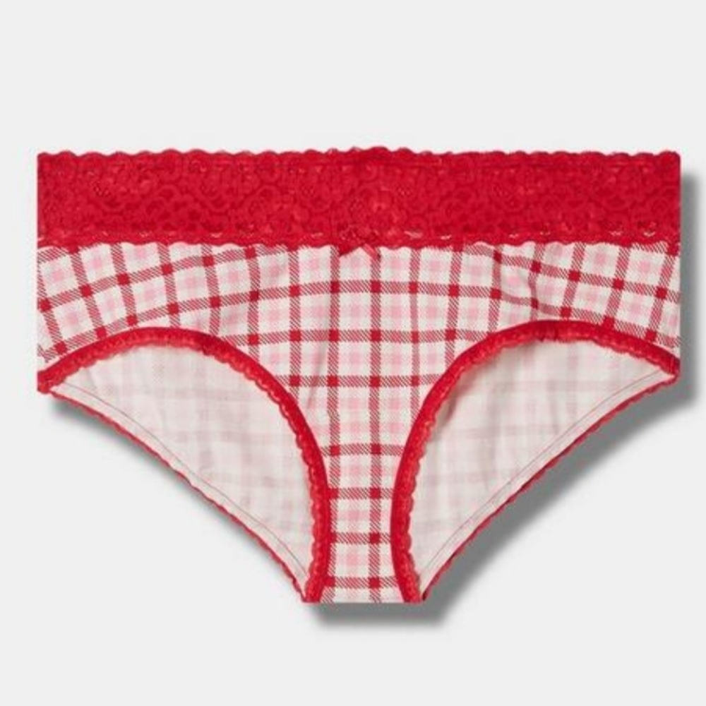 Torrid Cotton Mid-Rise Cheeky Panty 4x